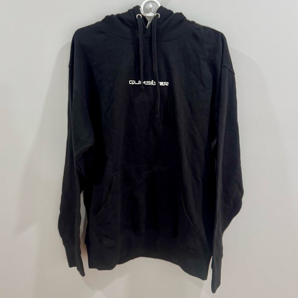 Quicksilver black Las Vegas hoodie size medium NWOT